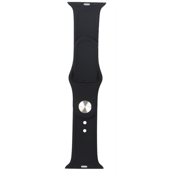 Pasek Audi Geometric Pattern Silicone    Watch Strap do Apple Watch 40/41/42mm czarny