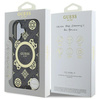Guess GUHMP16SH4PYEEK iPhone 166.1" czarny/black hardcase IML Peony On 4G Background MagSafe