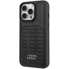 Audi Synthetic Leather MagSafe iPhone 13  Pro Max 6.7" czarny/black hardcase AU-TPUPCMIP13PM-GT/D3-BK