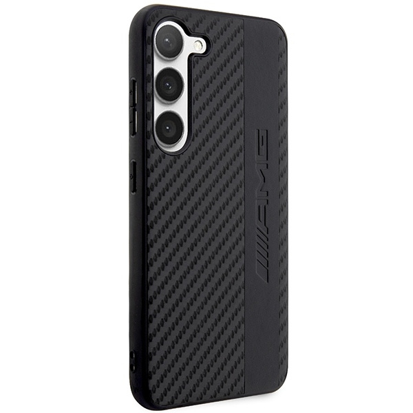 AMG AMHCS23SBLSCA S23 S911 czarny/black hardcase Carbon Stripe&Embossed