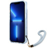 Guess GUHCP13SHTSGSB iPhone 13 mini 5,4"niebieski/blue hardcase Translucent Stap