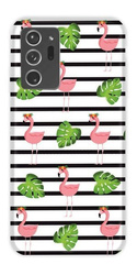 CASEGADGET CASE OVERPRINT FLAMINGOS SAMSUNG GALAXY NOTE 20 PLUS