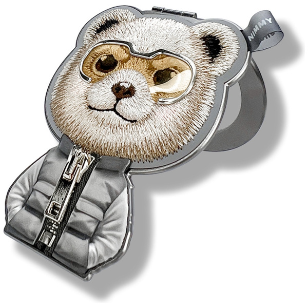 Magnetyczna zawieszka Nimmy Cool&Cute    2.0 Bear szary