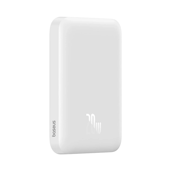 Baseus Magnetic Mini Air PPCXM06A 6000mAh 20W Power Bank with Simple Series USB-C Cable - White