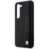 Etui BMW Leather Textured & Stripe na Samsung Galaxy S23 - czarne