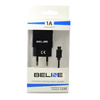 Beline Ład. siec. 1xUSB + microUSB 1A czarna/black