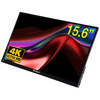 Verbatim Monitor przenośny dotykowy15.6" Ultra HD 4K czarny/black 32238