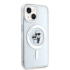 Karl Lagerfeld Karl&Choupette Glitter MagSafe case for iPhone 15 Plus - transparent