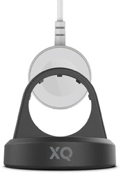 Ładowarka indukcyjna Xqisit NP Kabel ładujący do Apple Watch MFI USB-C ze stojakiem Biały