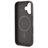 Guess GUHMP16SP4RPSW iPhone 16 6.1" brązowy/brown hardcase 4G Printed Stripes MagSafe