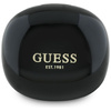 Słuchawki TWS Guess Flat Classic Logo    Electroplated czarny