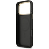Etui Guess 4G Strass Logo MagSafe do     iPhone 17 Pro Max czarny