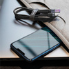 Baseus Cafule cable USB Type C SuperCharge 40W Quick Charge 3.0 QC 3.0 1m gray-black (CATKLF-PG1)