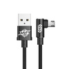 Baseus kabel MVP Elbow USB - microUSB 2,0 m 1,5A czarny