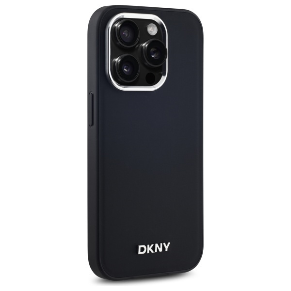 DKNY DKHMP14LPSCMCLK iPhone 14 Pro6.1" czarny/black hardcase Plain Logo MagSafe