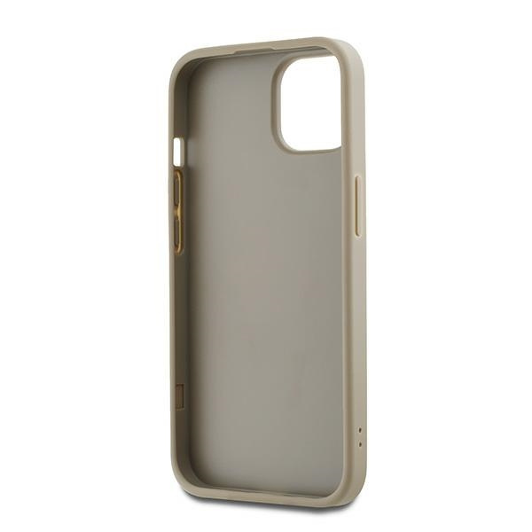 DKNY DKHCP15MPBSWSE iPhone 15 Plus 6.7"beżowy/beige hardcase Wrist Strap Stock Logo