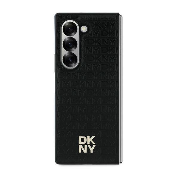 DKNY DKHMZFD6PSHRPSK Z Fold6 F956czarny/black Repeat Pattern Stack Logo