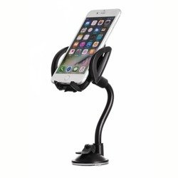 ELASTIC CAR HOLDER FOR WINDOW BLACK