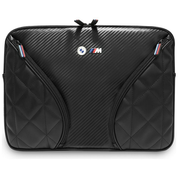 Torba BMW Carbon Pockets&Metal Logo Sleeve 14" czarny