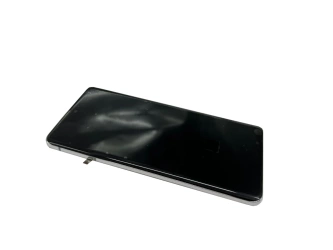 Wyświetlacz + dotyk do Samsung Galaxy S21 Ultra z ramką SOFT OLED SILVER