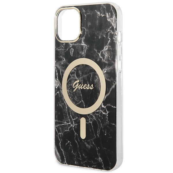 GUSS GUBPP14SHMEACSK CASE+ CHARGER IPHONE 14/15/13 6.1 "BLACK / BLACK HARD CASE MARBLE MAGSAFE