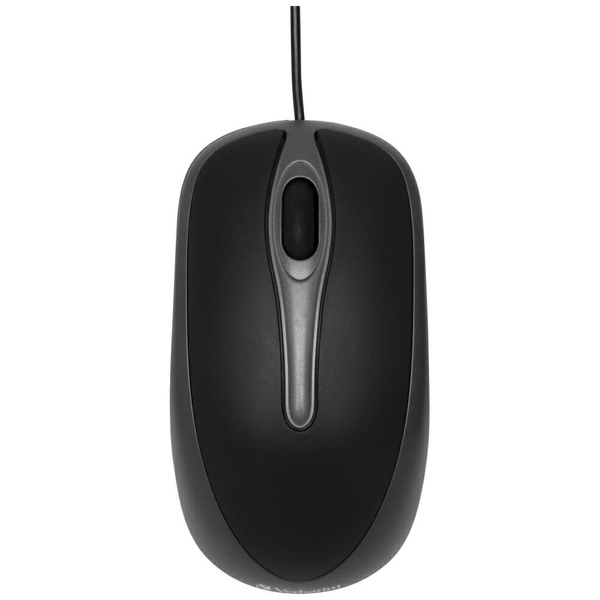 Verbatim Mysz optyczna USB-A 1000 dpiczarny/black 49019