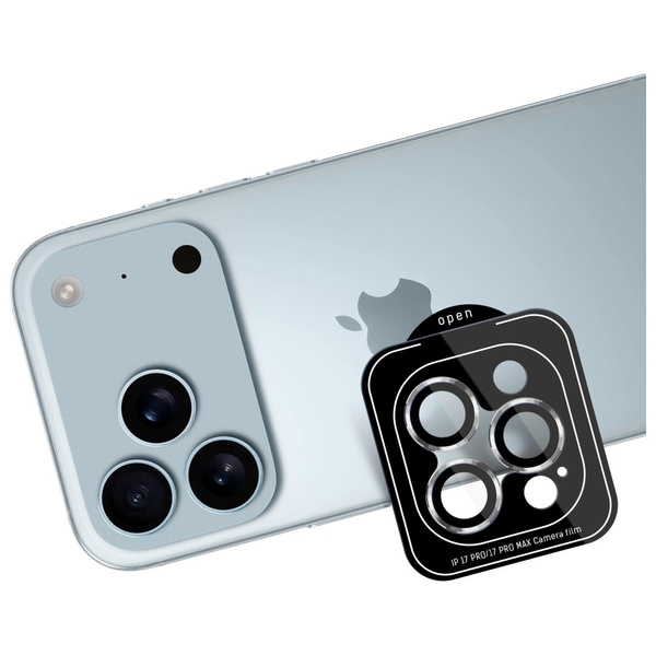 Ochrona na obiektyw aparatu 3MK Lens Protection Pro do Apple iPhone 17 Pro / 17 Pro Max srebrny