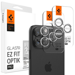 Osłona aparatu Spigen Glas.tR EZ Fit Optik Pro na iPhone 15 Pro / 15 Pro Max / 16 Pro / 16 Pro Max - 2 szt.