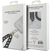 Guess GUOUCBMC4MK Universal Big HandStrap czarny/black Acrylic 4G Charm