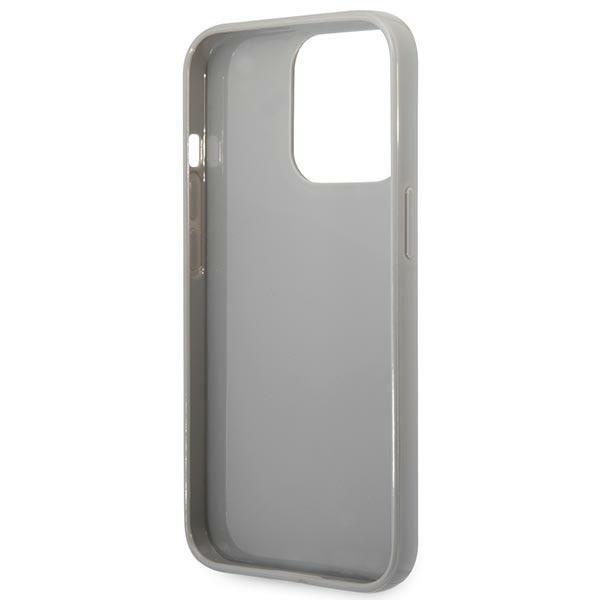 KARL LAGERFELD KLHCP14XLGMMSV3 IPHONE 14 PRO MAX 6,7" HARDCASE SREBRNY/SILVER MONOGRAM IRIDESCENT