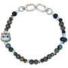 Zawieszka na torebkę handstrap Nimmy New Big Eye Cute Pets 2.0 szary