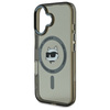 Karl Lagerfeld KLHMP16MHLSCHK iPhone 16 Plus 6.7" czarny/black hardcase IML Metal Choupette Head MagSafe