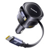 Baseus ładowarka samochodowa PD 2x USB 90W + kabel czarna