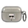 Karl Lagerfeld KLAPUKHGK AirPods Procover czarny/black Glitter Karl`s Head