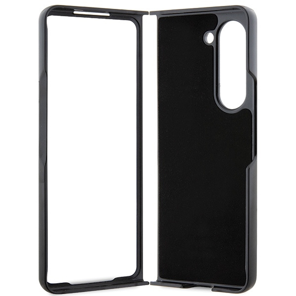 Etui Karl Lagerfeld Saffiano Karl&Choupette Pin na Samsung Galaxy Z Fold 5 - czarne