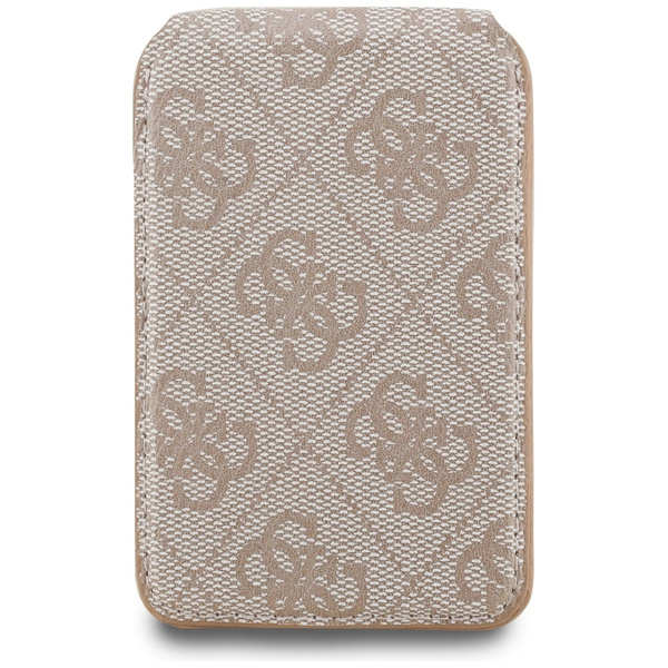 Portfel z lusterkiem Guess 4G Stand &    Mirror Magsafe różowy