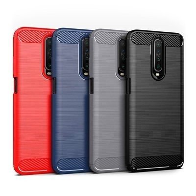 CASE ETUI CARBON LUX CZARNY XIAOMI REDMI K30