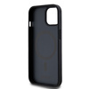 DKNY DKHMP15SPSOSPK iPhone 15 / 14 / 136.1" czarny/black hardcase Leather Printed Pattern Metal Logo MagSafe