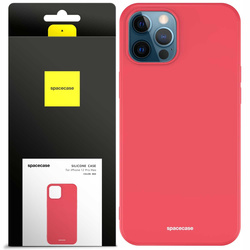 Spacecase Etui Silicone Case iPhone 12 Pro Max red