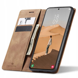 Spacecase Etui Wallet Galaxy S22 light brown