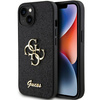 Guess GUHCP15SHG4SGK iPhone 15 / 14 / 13 6.1" czarny/black hardcase Glitter Script Big 4G