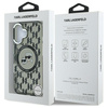 Karl Lagerfeld KLHMP16SHMCKMHK iPhone 16 6.1" czarny/black IML Monogram Karl&Choupette Head MagSafe