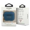 Guess GUACAPSILGLBL AirPods Pro coverniebieski/blue Silicone Glitter
