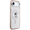 Etui Karl Lagerfeld IML Choupette Sketch Logo MagSafe do iPhone Air różowy