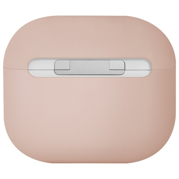 UNIQ etui Lino AirPods 4 Silicone        różowy/pink blush