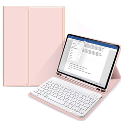 TECH-PROTECT SC PEN + KEYBOARD IPAD 10.2 7 / 8 / 9 / 2019-2021 PINK