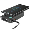 USAMS Powerbank ze zwijanym kablem Retractable Lightning 10000 mAh PD 20W Fast Charge XY Series fioletowy/purple 10KCD22503 (US-CD225)