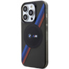 Case BMW BMHMP14XHDTK iPhone 14 Pro Max 6.7" grey/grey hardcase Tricolor Stripes MagSafe