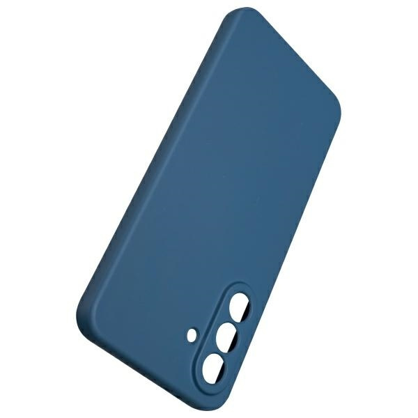 Etui Beline Silicone do Samsung A56 5G    niebieski