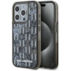 Etui Karl Lagerfeld Liquide Glitter      Monogram Gradient do iPhone 15 Pro Max czarny